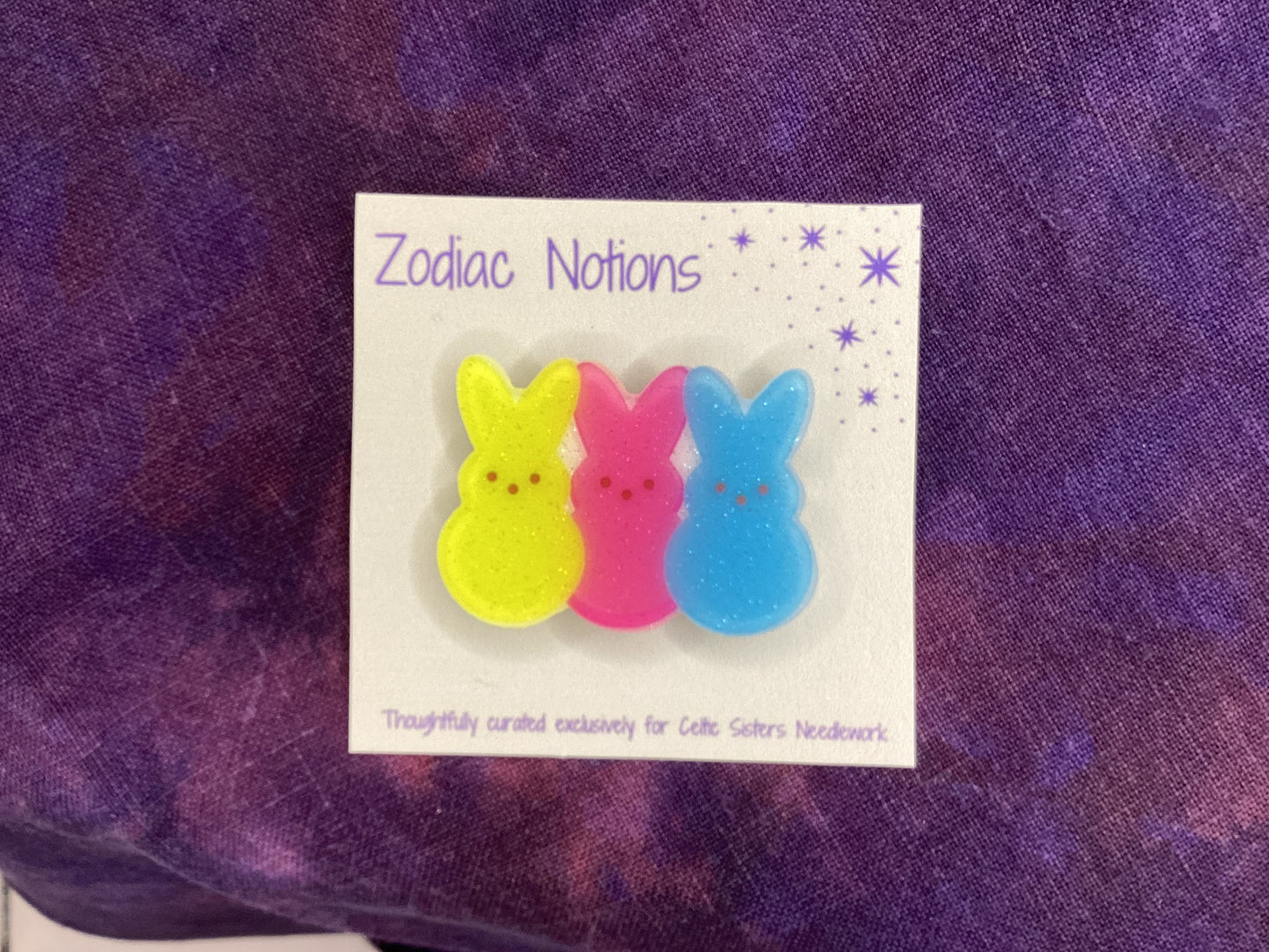 Glitter Peeps Needle Minder