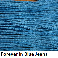 Forbidden Fiber Company Embroidery Threads - Blue