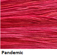 Forbidden Fiber Company Embroidery Threads - Red / Pink