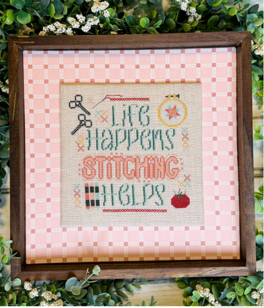 Life Happens, Stitching Helps