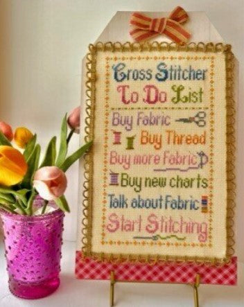 Cross Stitch To Do List