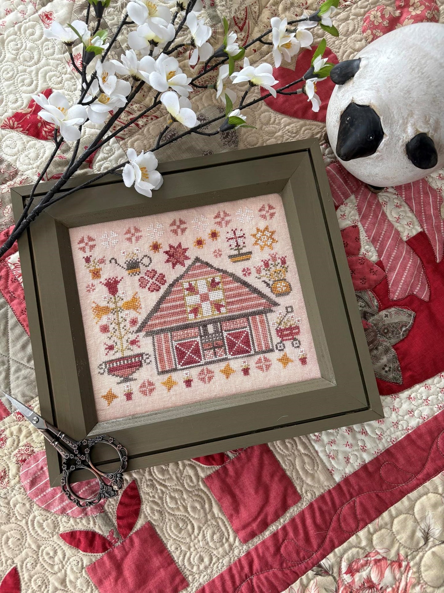 Spring Quilt Barn