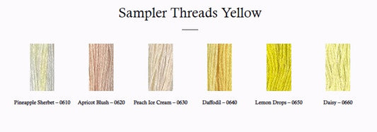 The Gentle Art Sampler Threads - Yellows