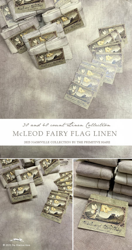 McLeod Fairy Flag 30 ct Linen