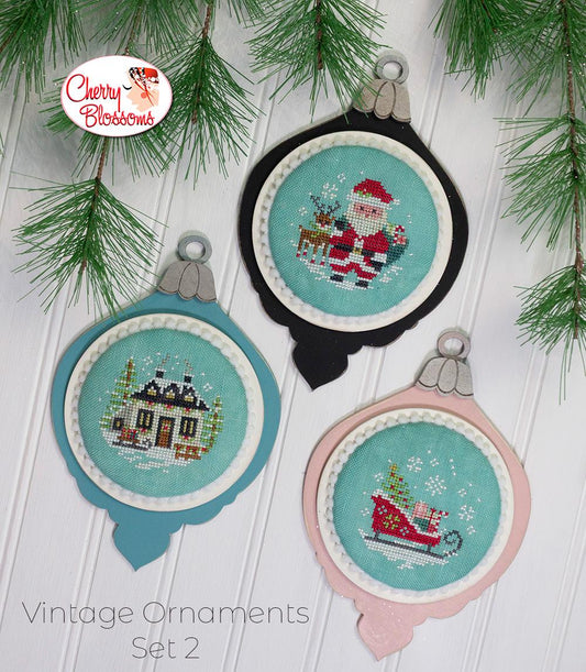 Vintage Ornaments Set 2