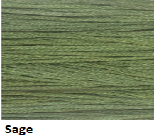 Forbidden Fiber Company Embroidery Threads - Green