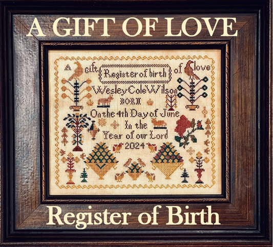 A Gift Of Love (Birth Register & More)